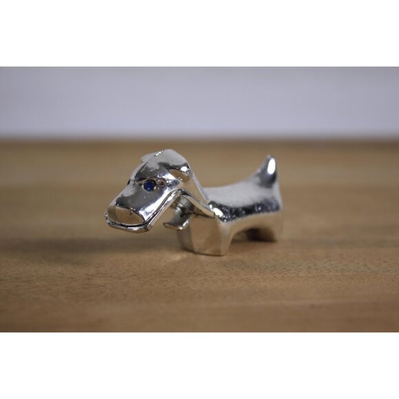 Vintage mcm Solid metal bulldog Bottle Opener, miniature shar-pei dog lover gift - Picture 10 of 10